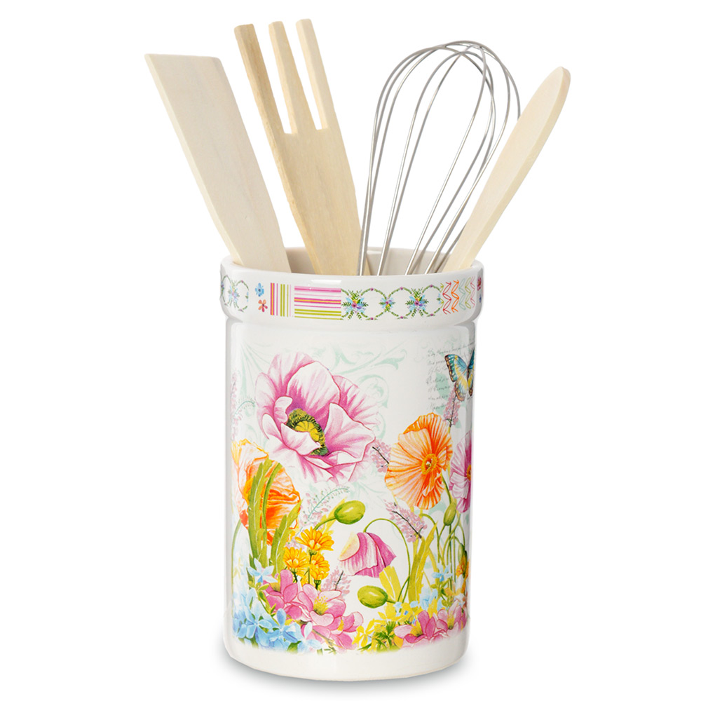 НАБОР КУХОННЫХ ПРИНАДЛЕЖНОСТЕЙ "ПОЛЕВЫЕ ЦВЕТЫ" ЭТ-76205