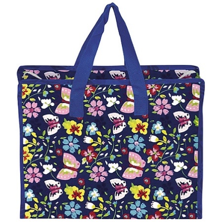 Сумка на молнии 33х26х11см с рисунком 8582