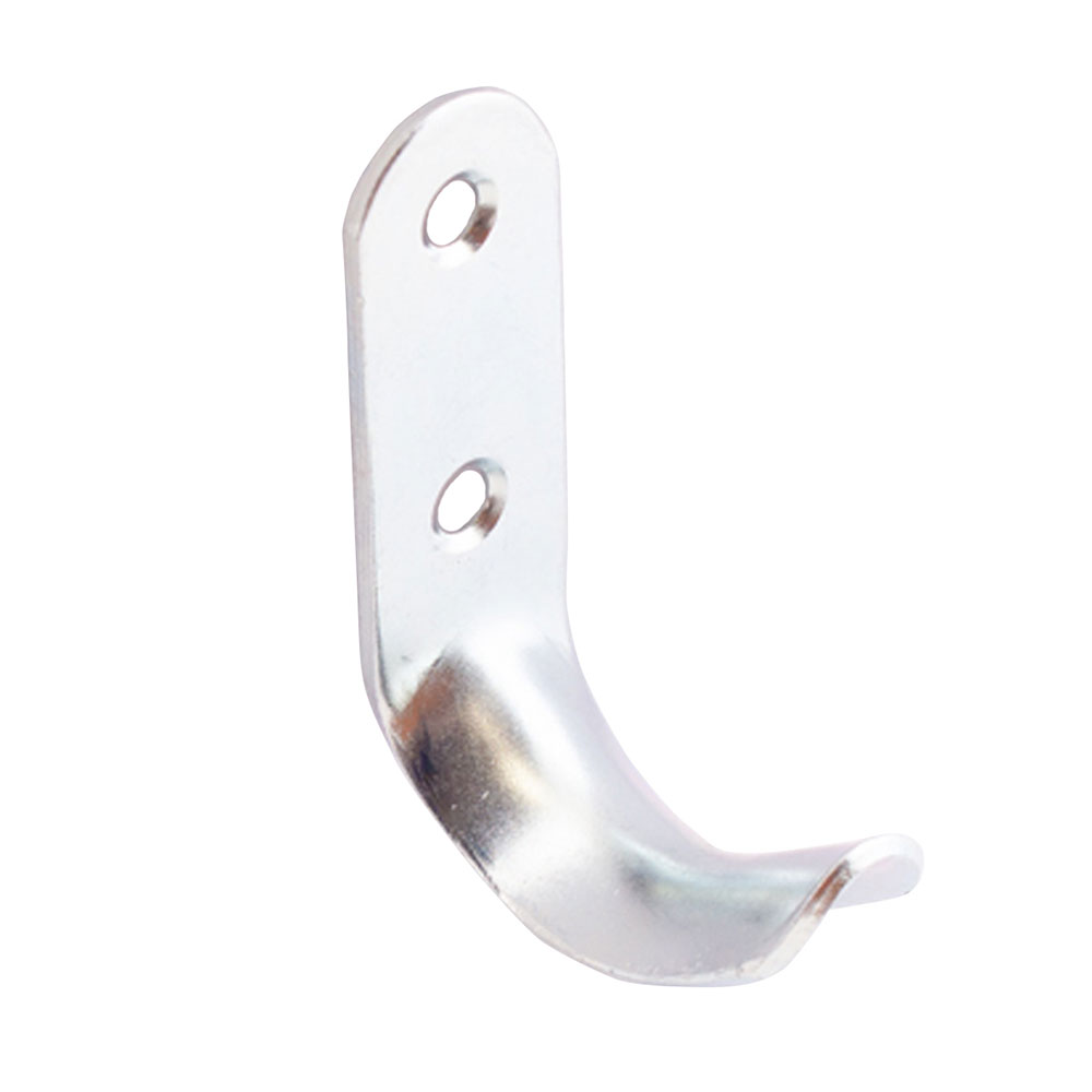 Крючок-вешалка №7 1-рожковый цинк