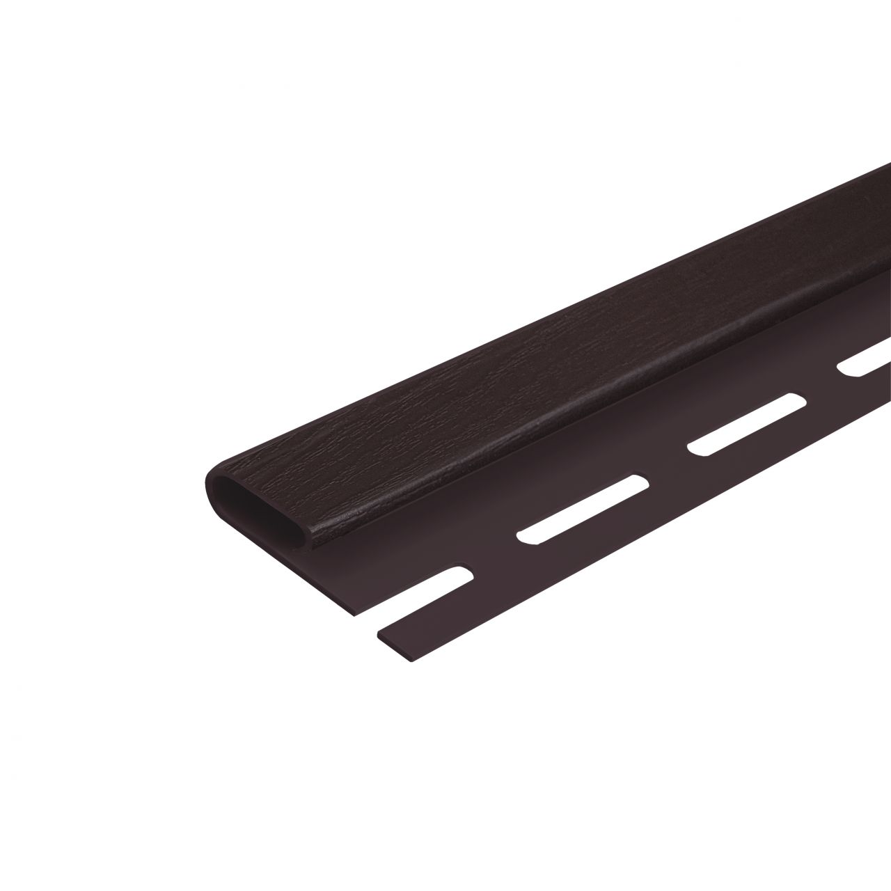 Профиль финишный "ProfBuild" к сайдингу Альта-Профиль Коричневый 3м - 51609 - купить в АПлайн