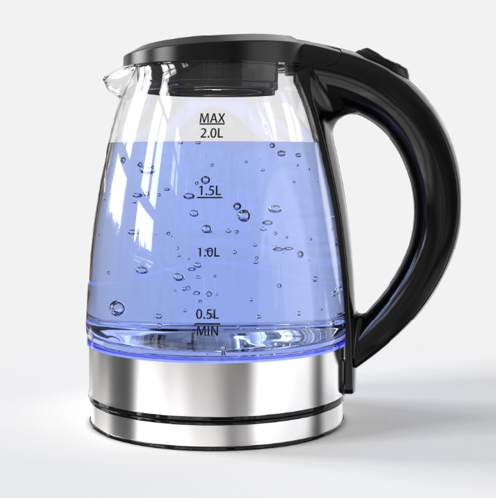 Чайник электрический MAXTRONIC 2л чёрный MAX-423 121355