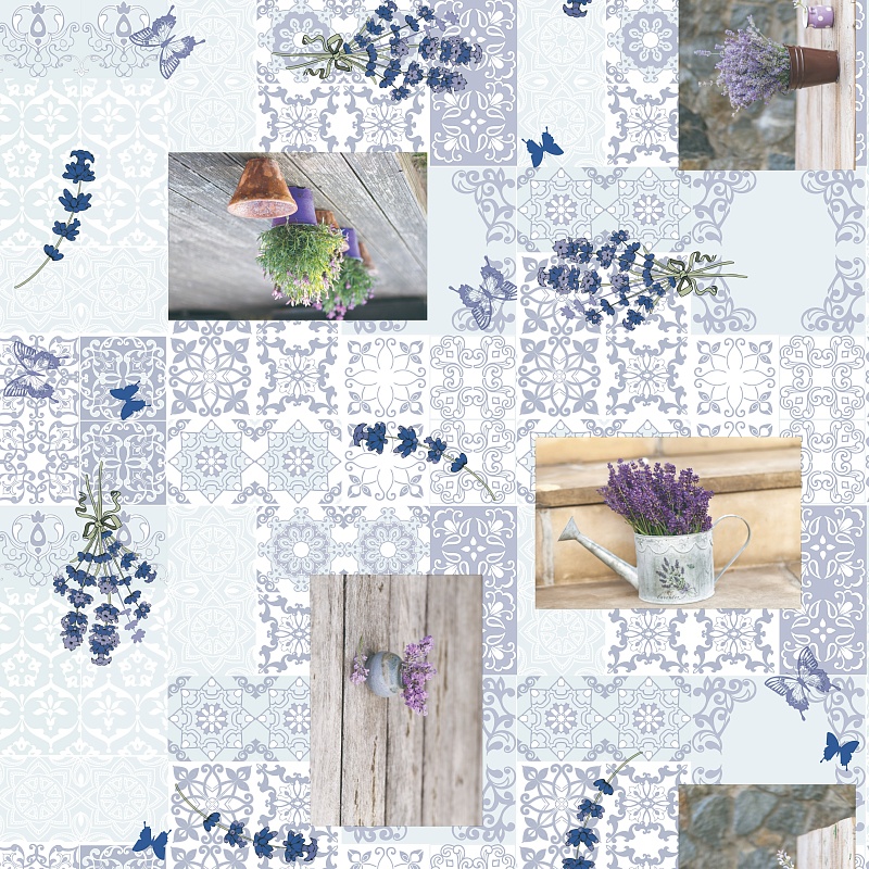 Клеенка Grace на тканевой основе 1,37(+-3)х25м LF81081-1 110363