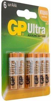ЭЛЕМЕНТ ПИТАНИЯ "GP" 15АU4/2-CR6 ULTRA  72/720 6ШТ /181/- купить в АПлайн