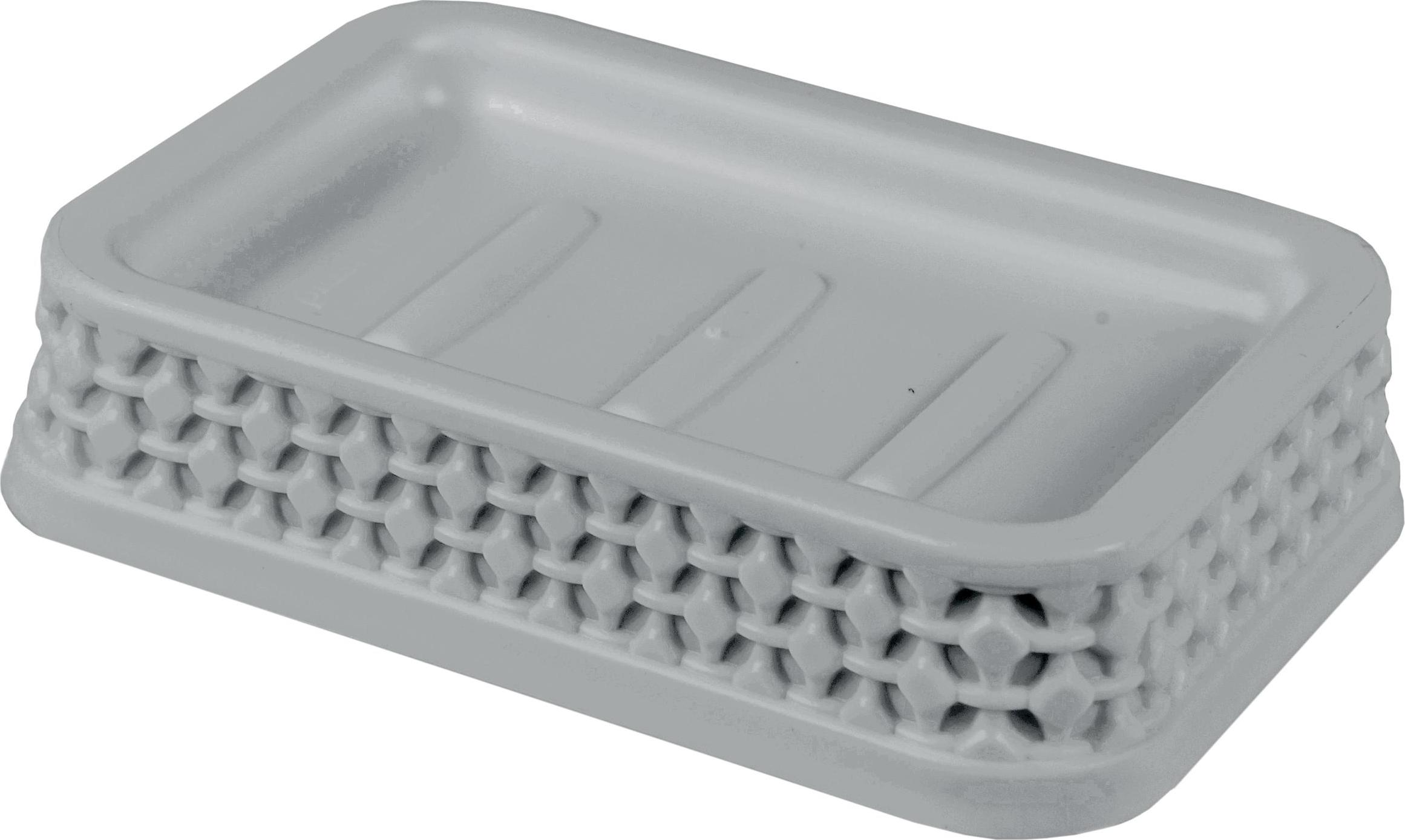 Мыльница пласт. Осло серый шторм PT1346СШ-24PT1346СШ-24- купить в АПлайн