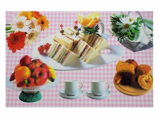 Скатерть термостойкая двухсторонняя 57-60х97-100см в ассортименте -  - купить в АПлайн