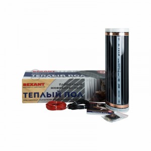 Теплый пол (пленоч. инфракр.) REXANT Ultra 0,5х8м S=4м2 51-0507-4 /29451-0507-4- купить в АПлайн