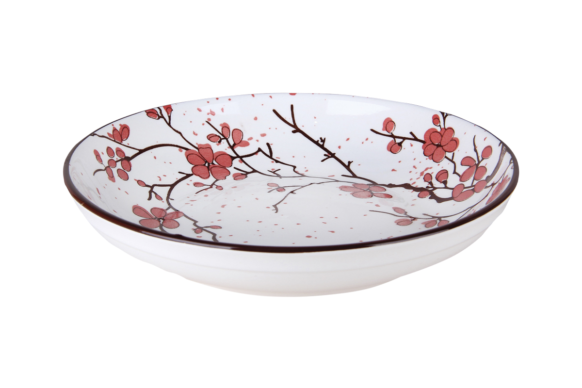 Тарелка фарфор. Sakura 20см суповая SXY2406-SP80