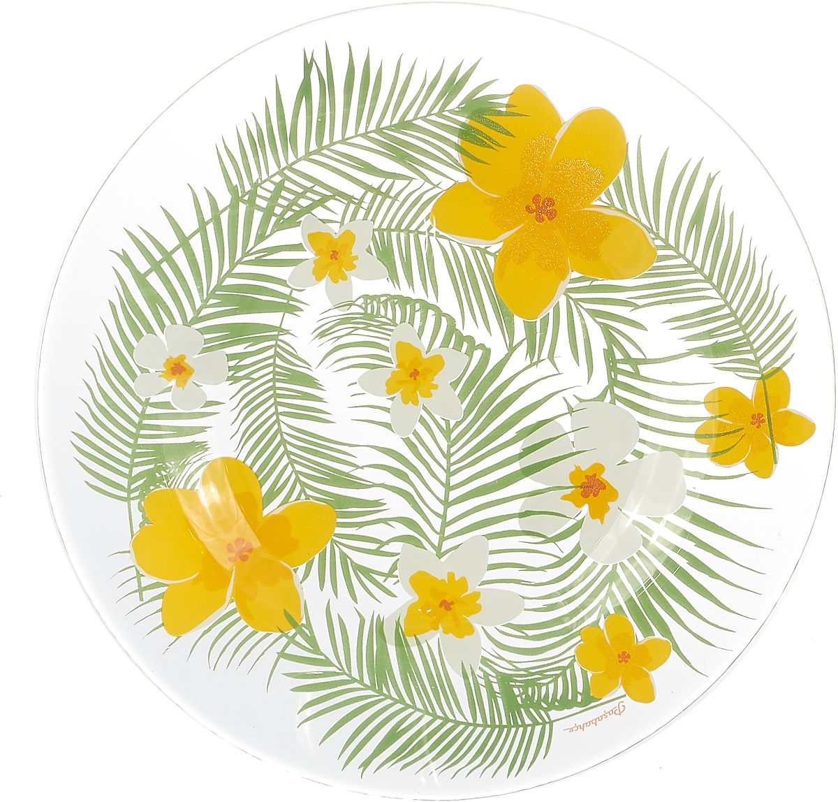 Тарелка стекл. бали 260 мм /10328slbd56/