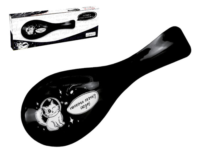 Подставка для ложки керам. Космическое путешествие HC170-С313 101093