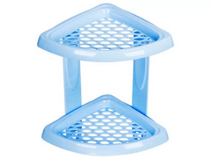 Полка для ванны пласт. МОРЕЛЛА 2 полки С769