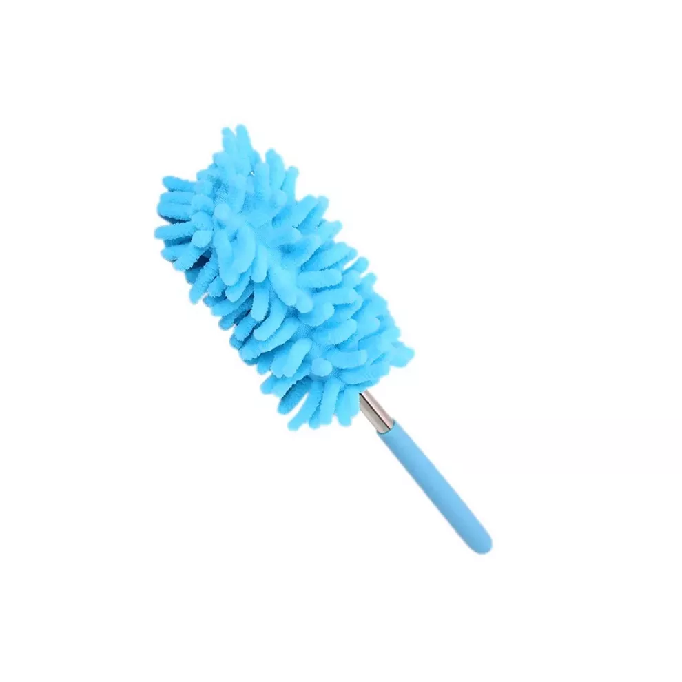 Щетка EuroHouse для удаления пыли из микрофибры телескопическая ручка 24-72см 15987