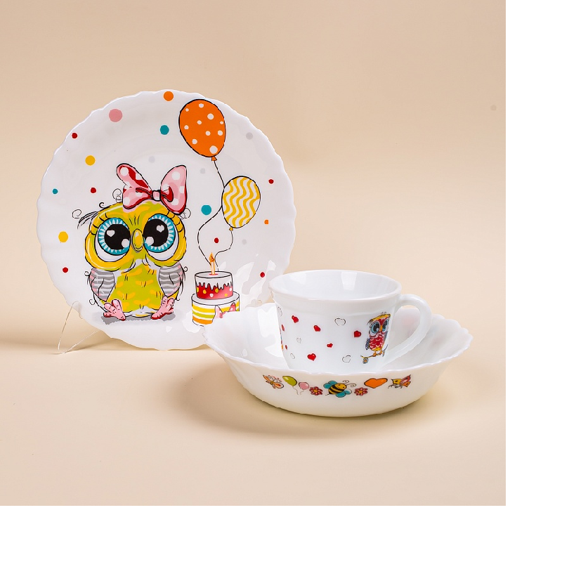 Набор посуды керам. Cute PO-3sd-779 120495120495- купить в АПлайн