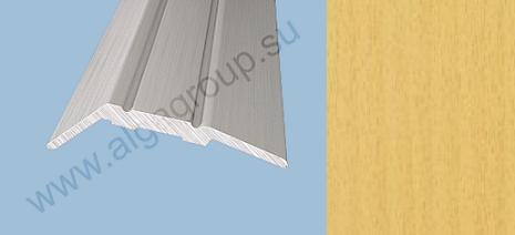 Порог-кант 1,8м 45х17мм П10.98, Бук