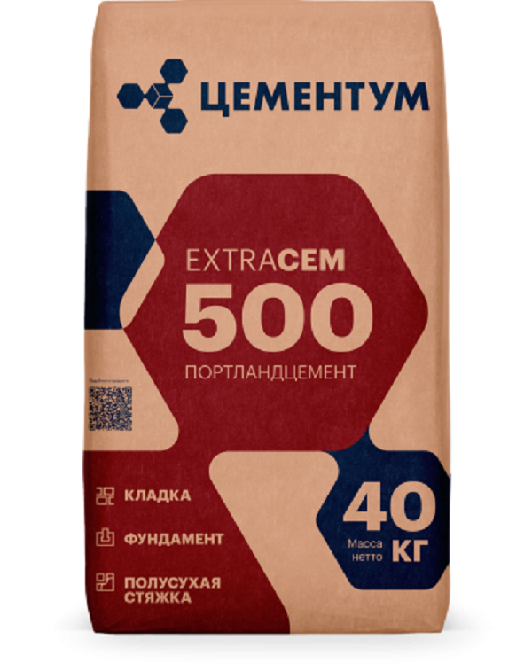 Цемент "Цементум" ЦЕМ II/А-И 42,5Н (М500) Д-20 Экстра 40кг14090225- купить в АПлайн
