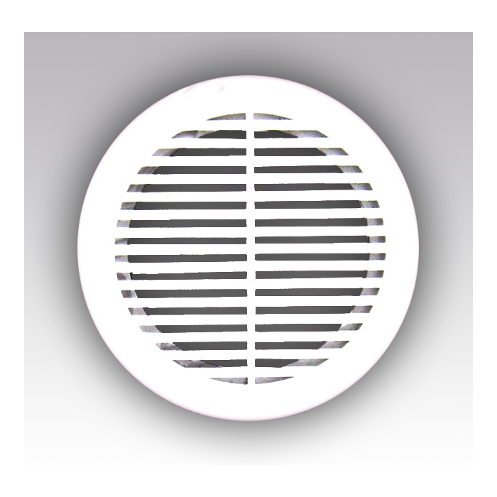 Решетка вентиляционная ERA D165 с фланцем D120 12РКФ 