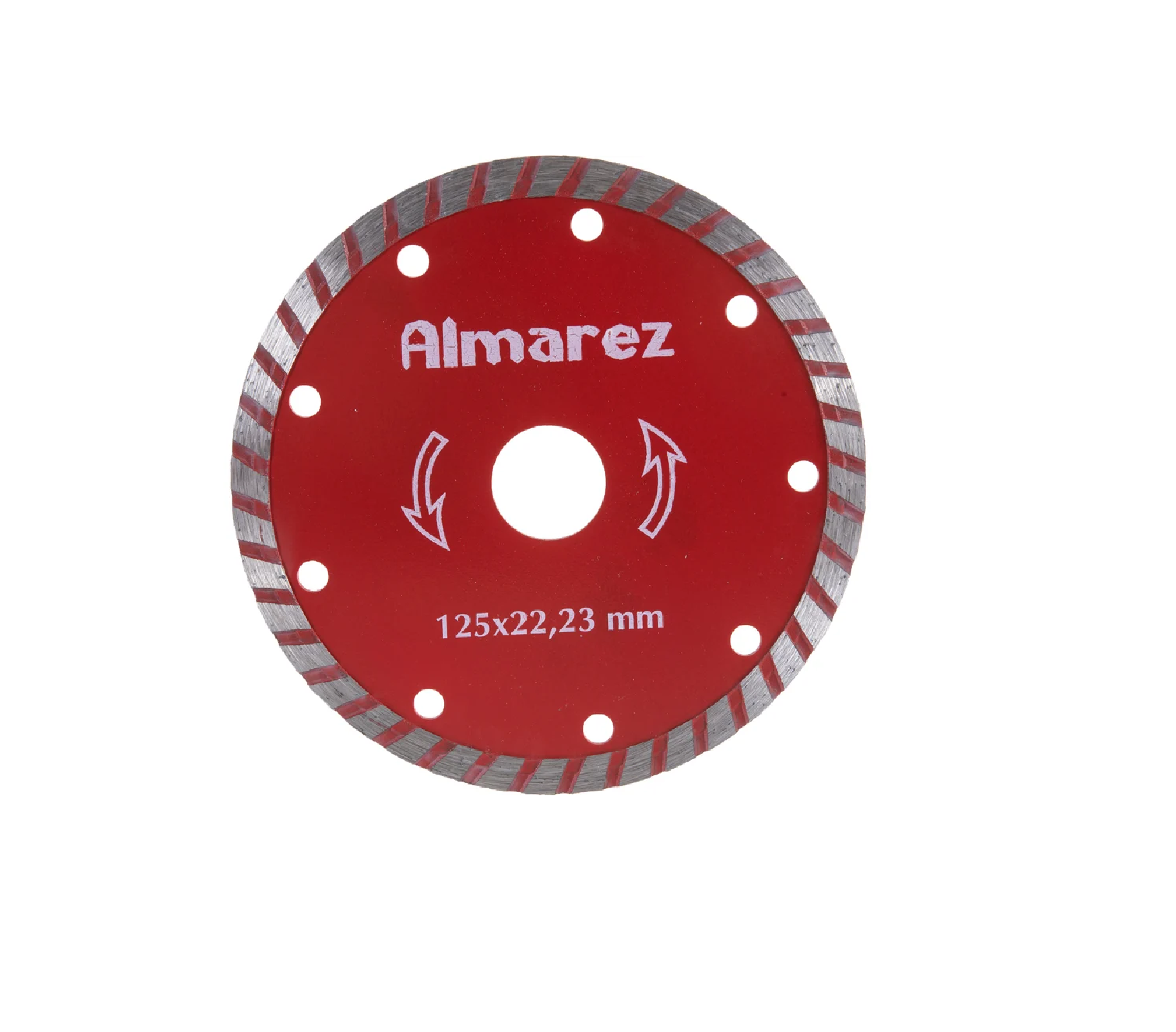Диск алмазный отрезной 125х22,2мм турбо Almarez 301125301125- купить в АПлайн