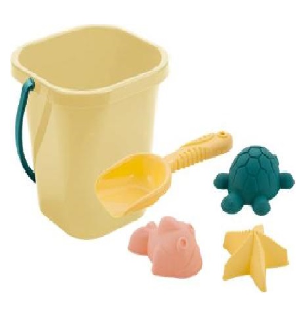 Набор детский песочный пласт. Follow Me ведро, совочек, 3 формы микс LA113412998