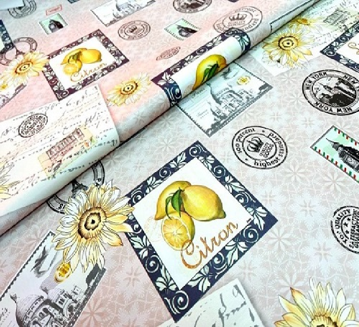 Клеенка PRINT на тканевой основе 1.37х20м ST5258-1 21270