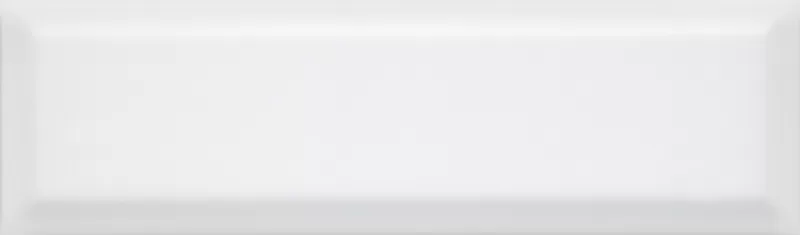 Плитка облицовочная Аккорд белый грань глянцевый 9010 8,5x28,5см