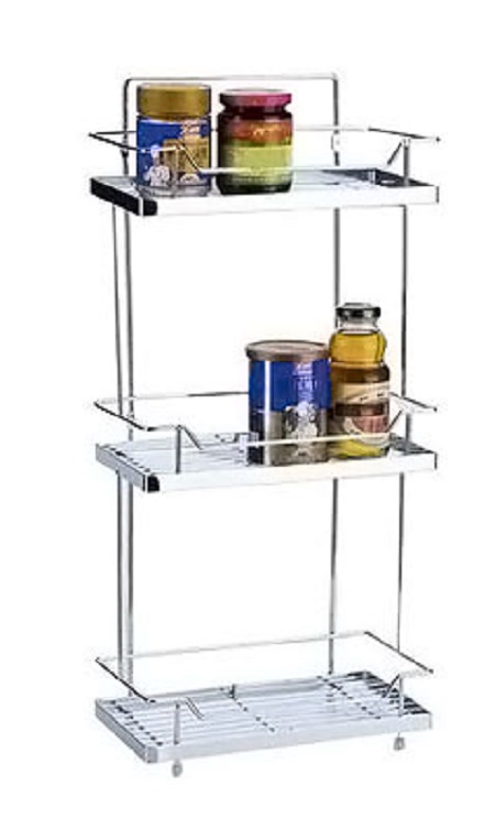 Полка для ванной GOTA ROCIO прямая 3-х ярусная G83303