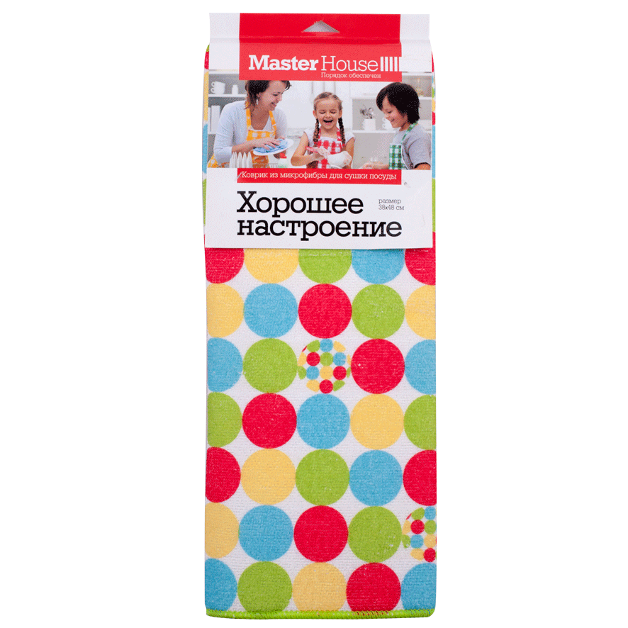 Коврик для посуды MASTERHOUSE 38х48см 563246 60197563246 60197- купить в АПлайн