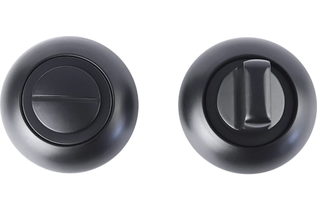 Накладка под фиксатор TRODOS BK-AL (круг) черный матовый - 204720 - купить в АПлайн