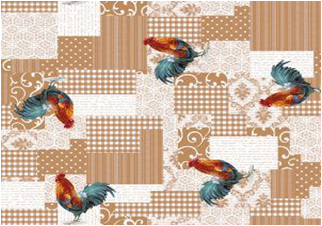 Клеенка Амарант на нетканевой основе 1,37х20м 5524Е