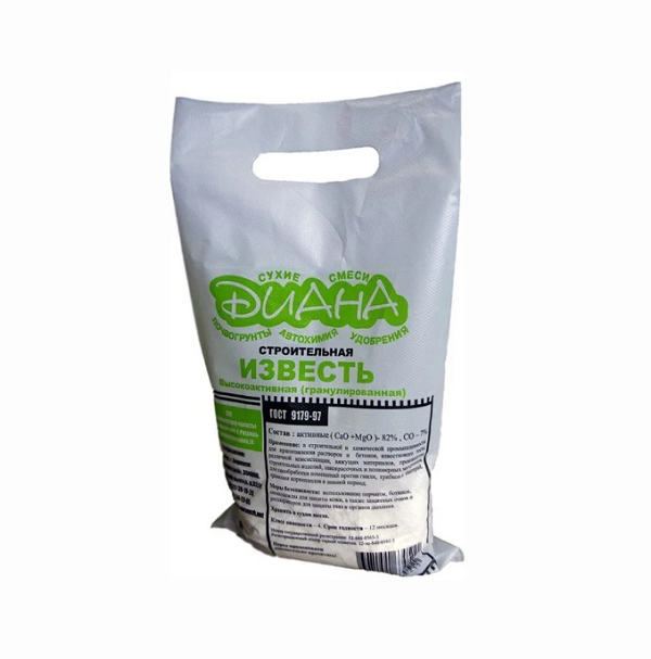 Карбонатно-известковая мука (пушонка) "Диана" 2кг -  - купить в АПлайн