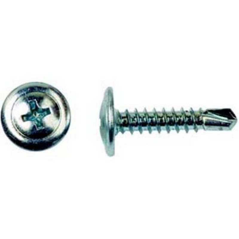 Саморез металл/металл сверло 4,2х13 с прессшайбой (830шт) 500339 КЧ