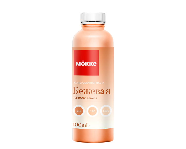 Колер универсальный MÖKKE №10 Бежевый 0,1л7914- купить в АПлайн