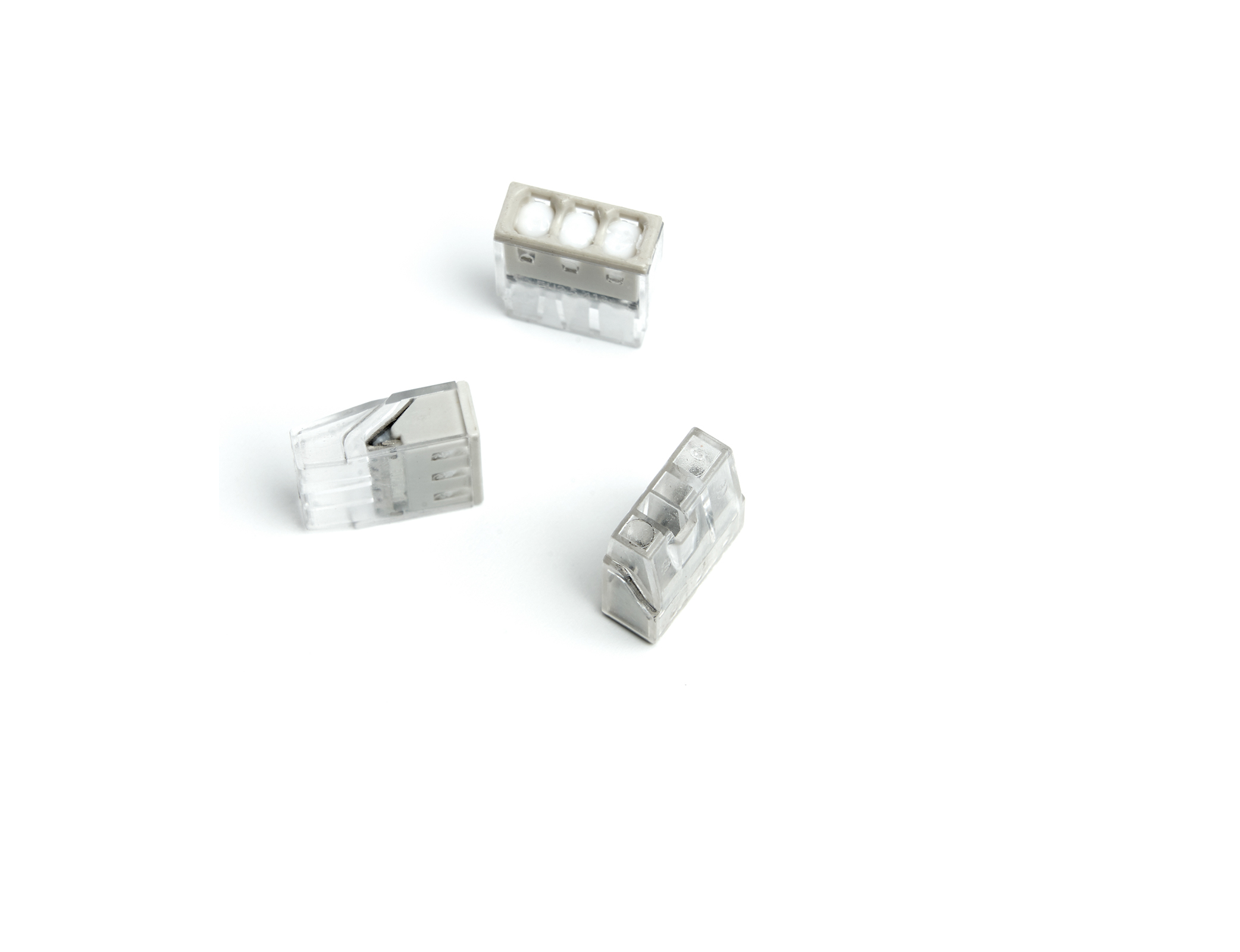 Клемма 3-проводная 0,5-2,5мм2 с пастой 2273-243 упак 5шт