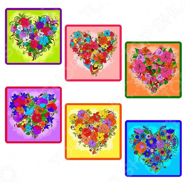 ПРИХВАТКА "ЦВЕТОЧНОЕ СЕРДЦЕ" 6ДИЗ Z22-35