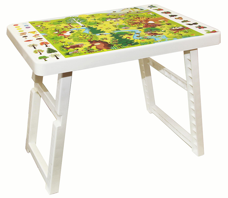СТОЛ "ДЕКО" СКЛАДНОЙ ДЕТСКИЙ СКАЗОЧНЫЙ ЛЕС /М2304/ 
