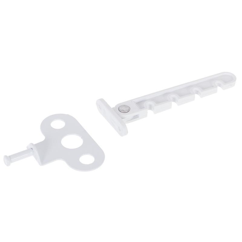 Ограничитель оконный 105мм пластик, белый 