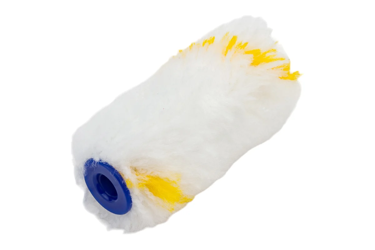 Мини-ролик полиакрил 3шт 100мм,d=15мм,бюгель 6мм РемоКолор 06-1-531