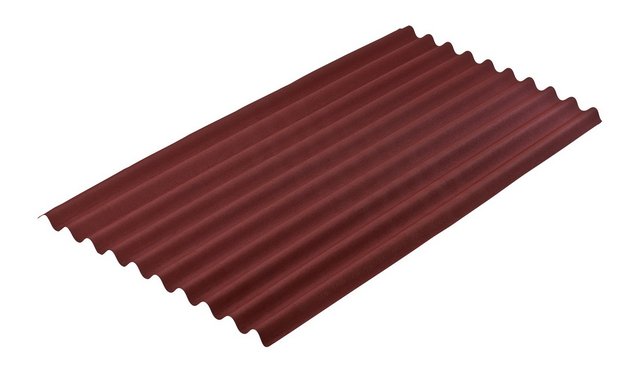 Лист битумный ондулин "SMART" коричневый 0,95х1,95м