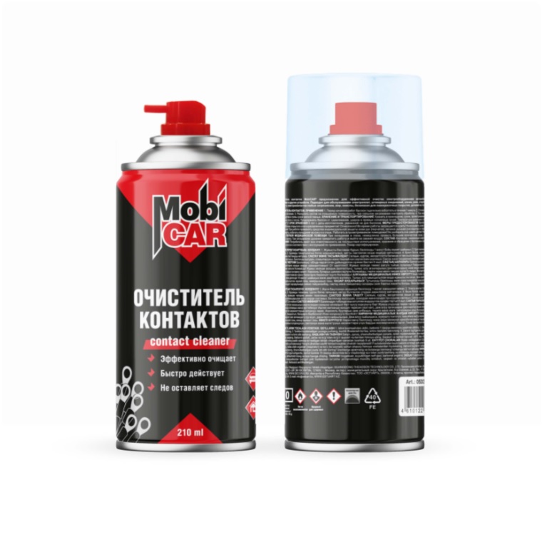Очиститель контактов MobiCar, 210 мл