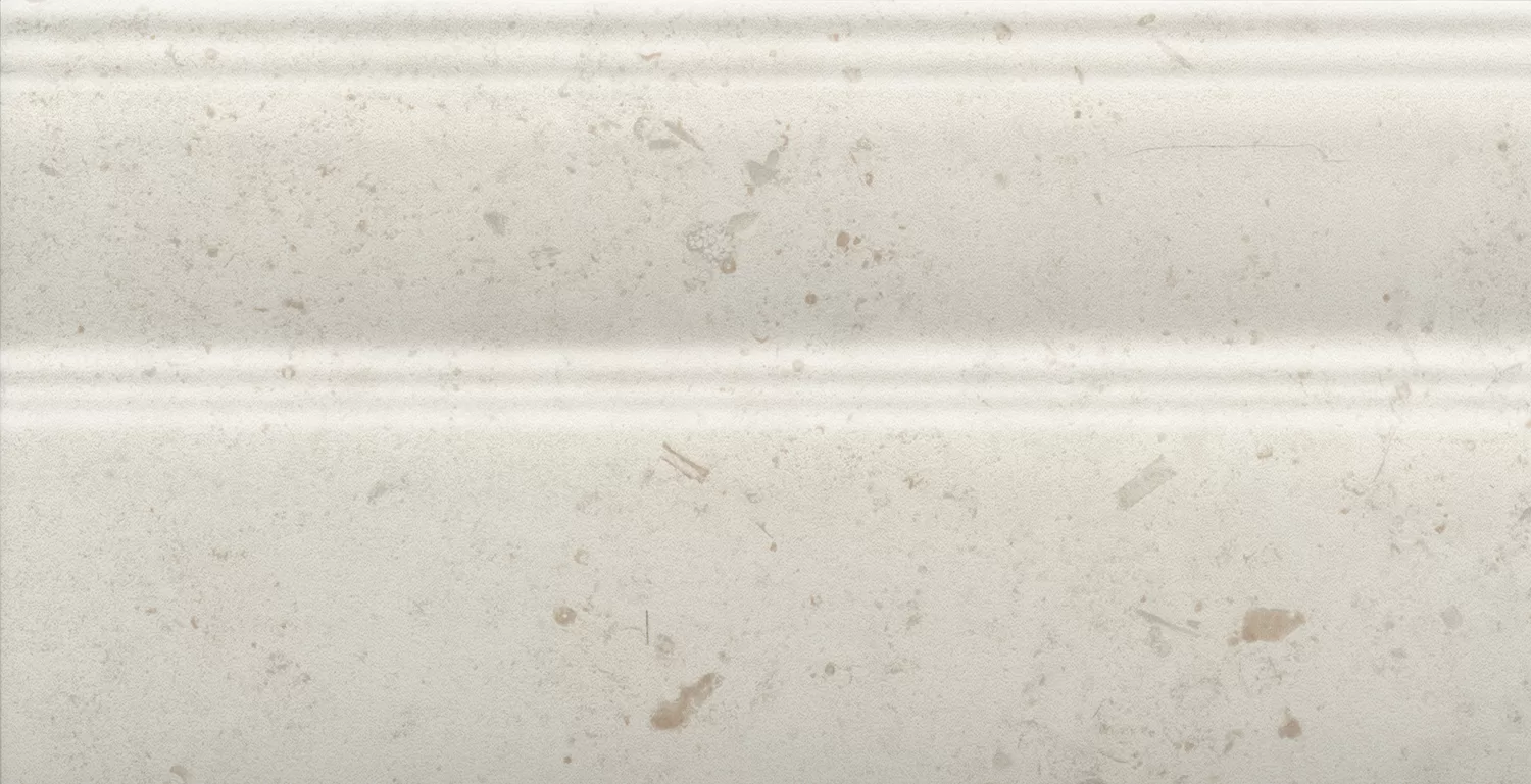 Плинтус Карму бежевый светлый матовый обрезной FMA027R 30x15см