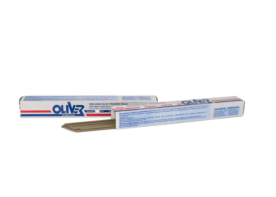 Электроды УОНИ-13/55 d 3мм 5кг ГОСТ 9466-75 Оливер- купить в АПлайн