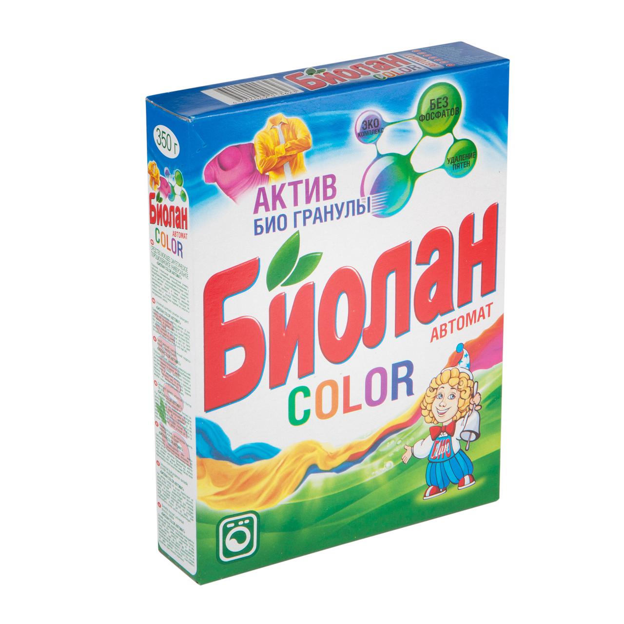 Порошок стиральный Биолан автомат колор 350г- купить в АПлайн