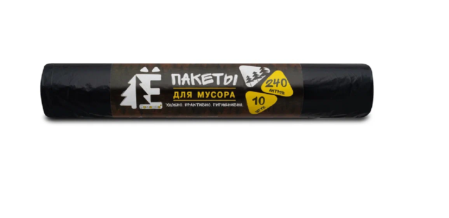 Мешки д/м ПВД Ё-Ромашка 240л 25мкм 10шт ЕЛР-ВР-2401028ЧЕЛР-ВР-2401028Ч- купить в АПлайн