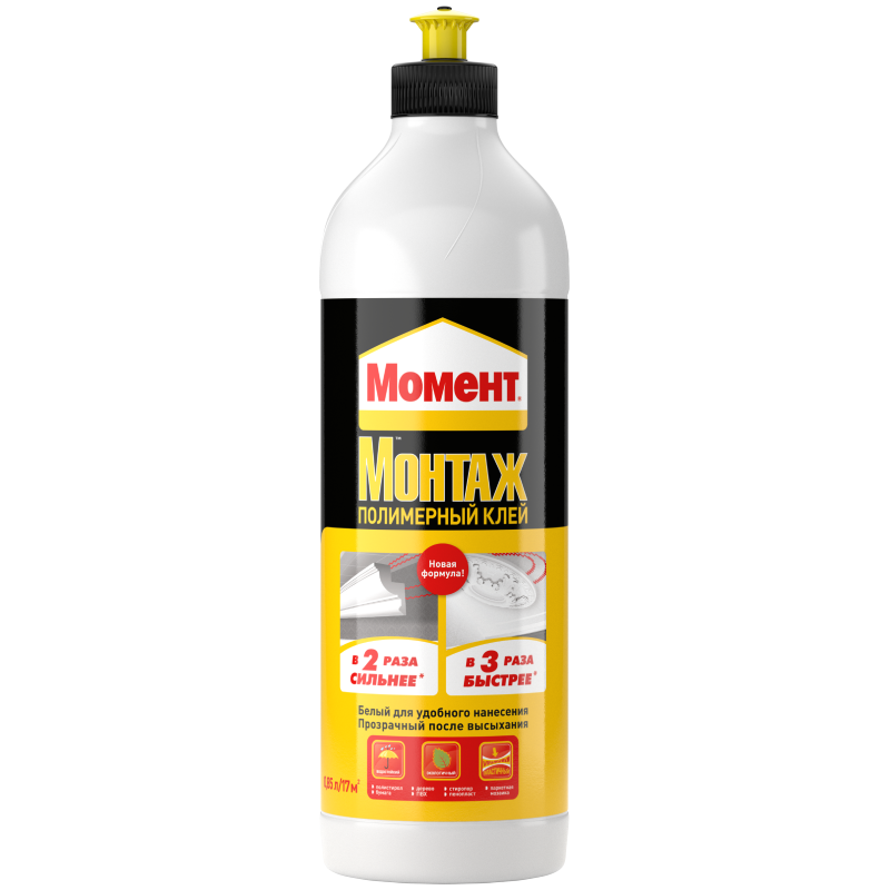 Клей полимерный МОМЕНТ МОНТАЖ 850мл /2231297/***