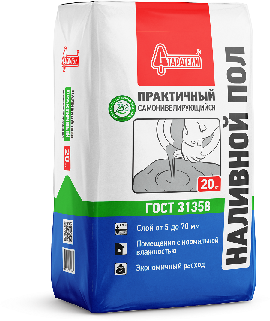 Пол наливной "Старатели" Практичный 20кг3277/3448- купить в АПлайн