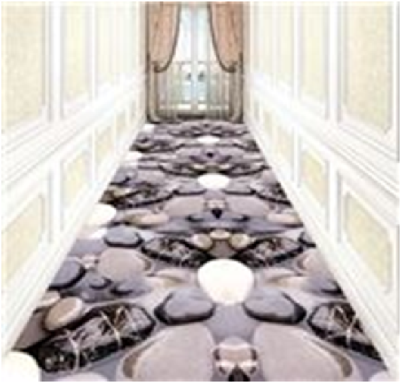 Дорожка из нетканного ПЭ 0.6х15м с 3D рисунком FM 06-097