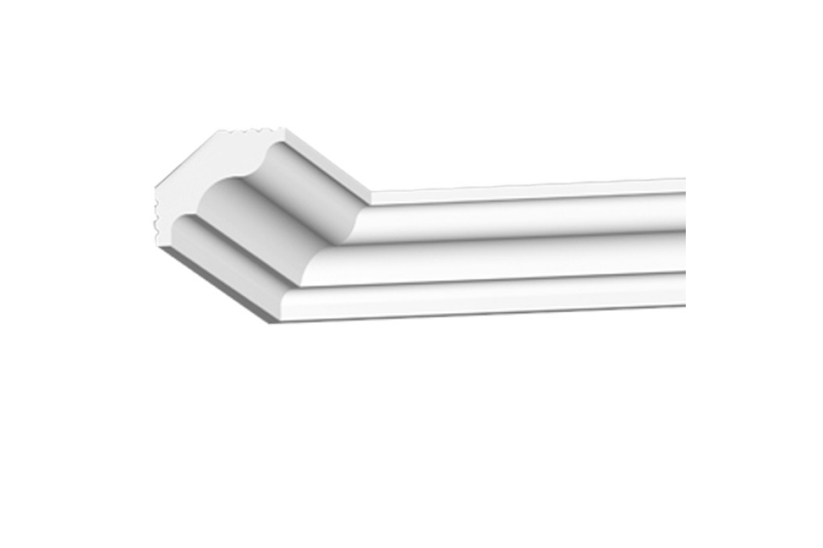 Плинтус потолочный "Плинтэкс" D 35/30 (115) 2м