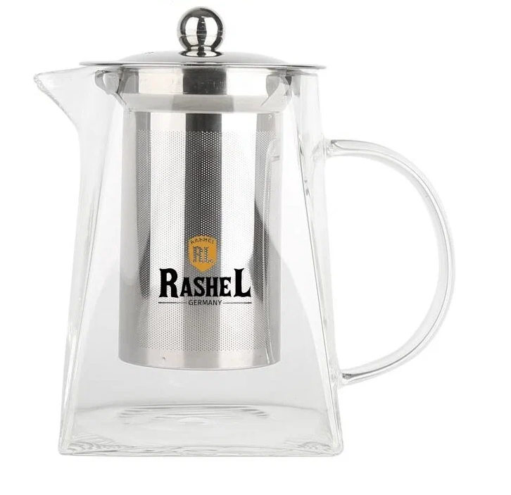 Чайник заварочный стекл. Rashel 1л R-8370R-8370- купить в АПлайн