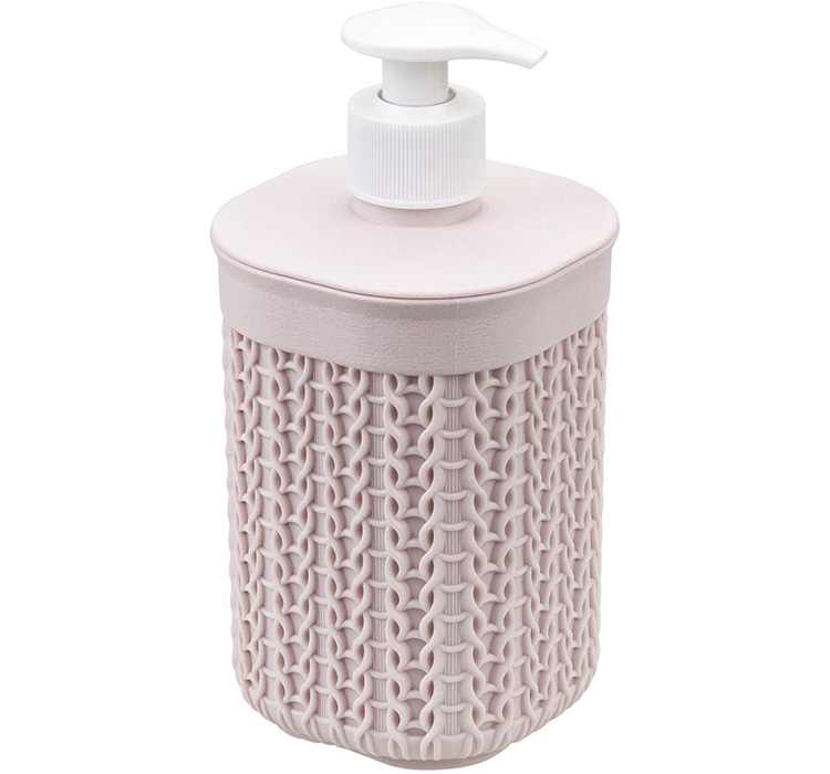 Дозатор для жидкого мыла пласт. Вязание чайная роза М2239 - М2239 - купить в АПлайн