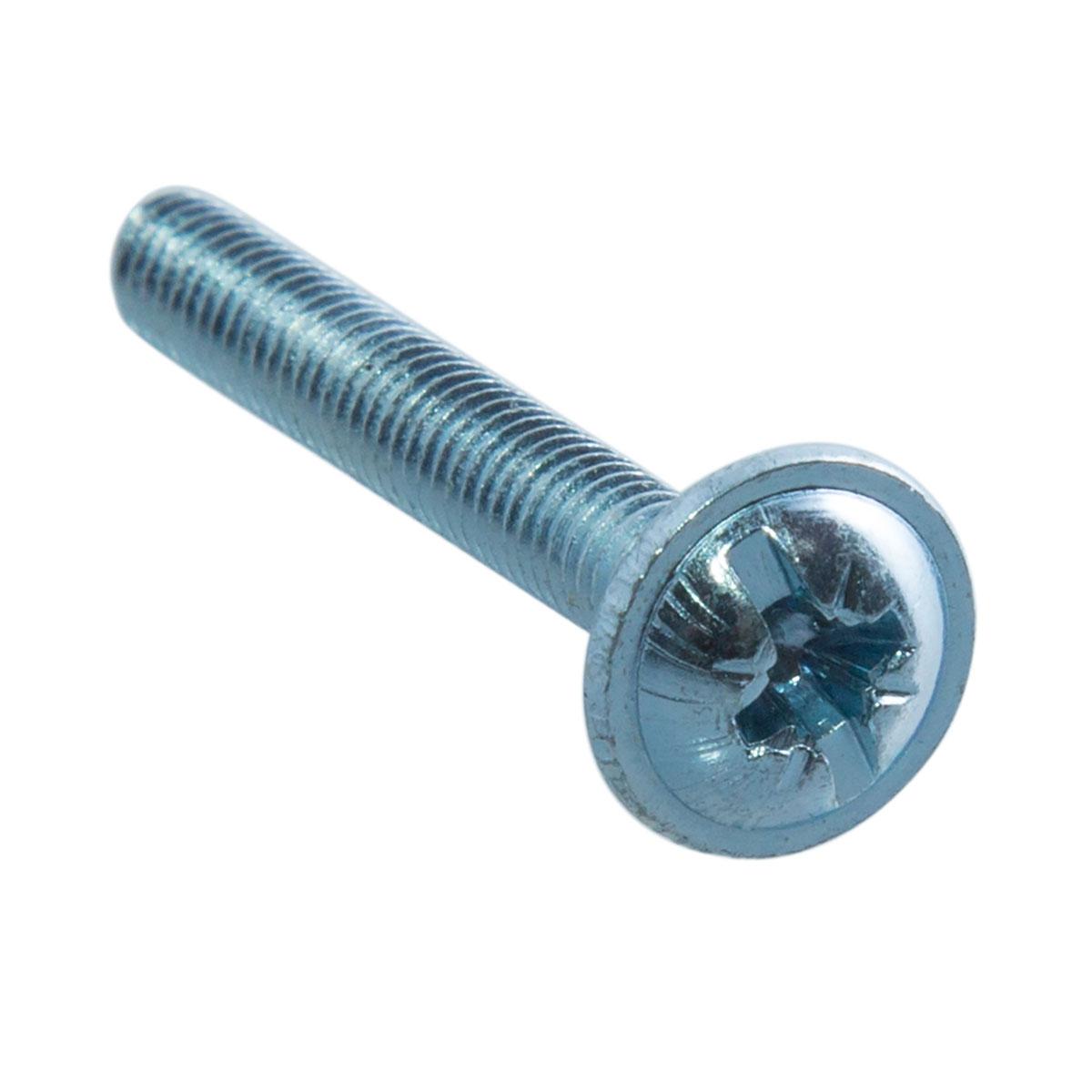 Винт мебельный M4х40 DIN 967 цинк (6шт) пакет ГОСКРЕП