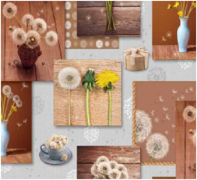 Клеенка АМАРАНТ на нетканевой основе 1,37х20м 5816B5816B- купить в АПлайн