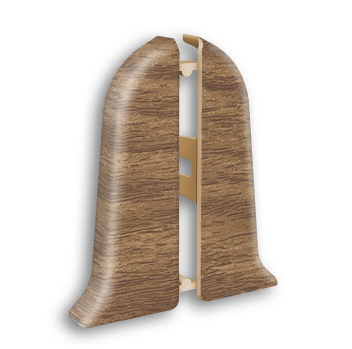 Торцевые (10 пар) для плинтуса "Идеал Классик" 55мм, 281 Палисандр